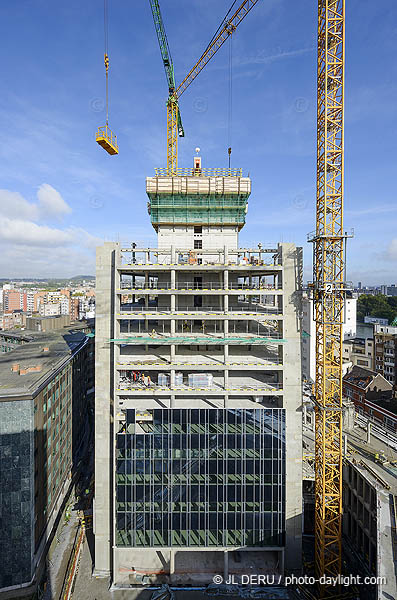 tour des finances à Liège